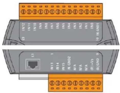 Kentix KXC-RA1 - Data sheet digital I/O expansion-module (KIO7053) - 3