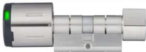 Kentix KXC-RA1 - Online knob (DoorLock-DC) and profile cylinder - 1