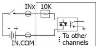Kentix KXC-RA1 - Data sheet digital I/O expansion-module (KIO7052) - 7