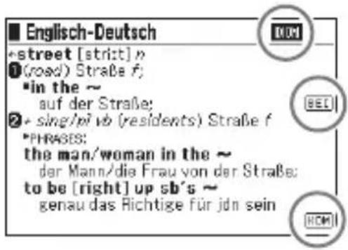 ■ Englisch-Deutsch •street [stri:t] n ① (road) Straße f; •in the ~ auf der Straße; ② • sing/pb vb (residents) Straße f •PHRASES: the man/woman in the ~ der Mann/die Frau von der Straße; to be [right] up sb's ~ genau das Richtige für jdn sein