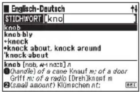 CASIO EW-G200 - Schnellsuche - 1
