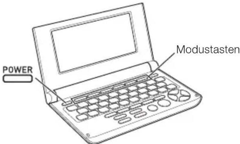 POWER Modustasten