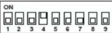B&B Electronics ADAM-4520I - Data Format Settings (SW1) - 8