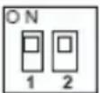 B&B Electronics ADAM-4520I - Data Format Settings (SW1) - 4