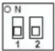 B&B Electronics ADAM-4520I - Data Format Settings (SW1) - 1