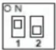 B&B Electronics ADAM-4520I - Data Format Settings (SW1) - 2