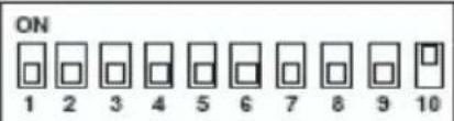 B&B Electronics ADAM-4520I - Data Format Settings (SW1) - 23