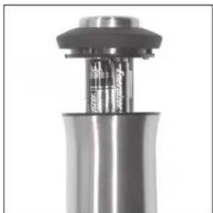QUIGG GT-SPM-02 - Colocação/ substituição de pilhas - 2