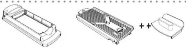GENIUS Nicer Dicer Plus - Verwendung des Hobel-Einsatzes - 1