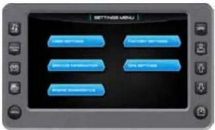 MASTERCRAFT X30 - Main Settings Menu - 2