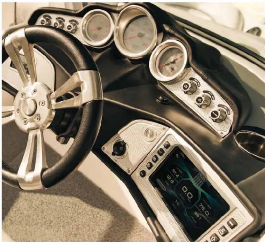MASTERCRAFT X30 - 3-in-1 Water Temperature Gauge - 2
