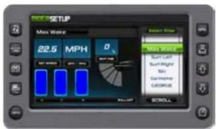 MASTERCRAFT X30 - Profiles Screen— Touch Point Commands - 2