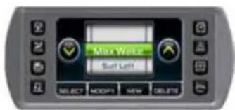 MASTERCRAFT X30 - Profiles Screen— Touch Point Commands - 1