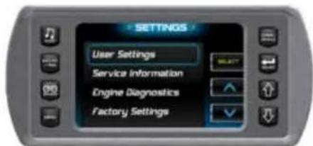 MASTERCRAFT X30 - Main Settings Menu - 2