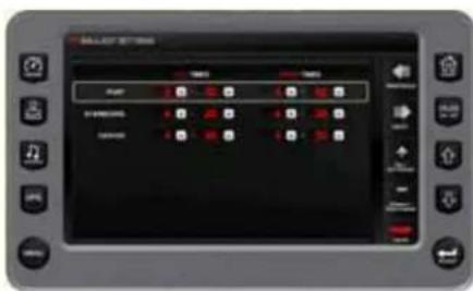 MASTERCRAFT X30 - Ballast Settings - 1