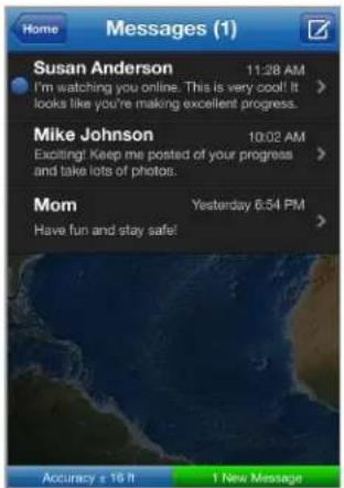 GARMIN InReach - To send a new message - 1