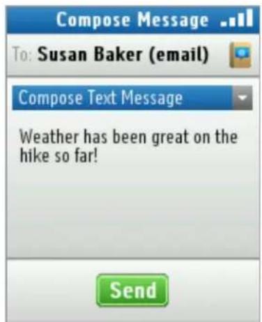 GARMIN InReach - To send a new message - 2