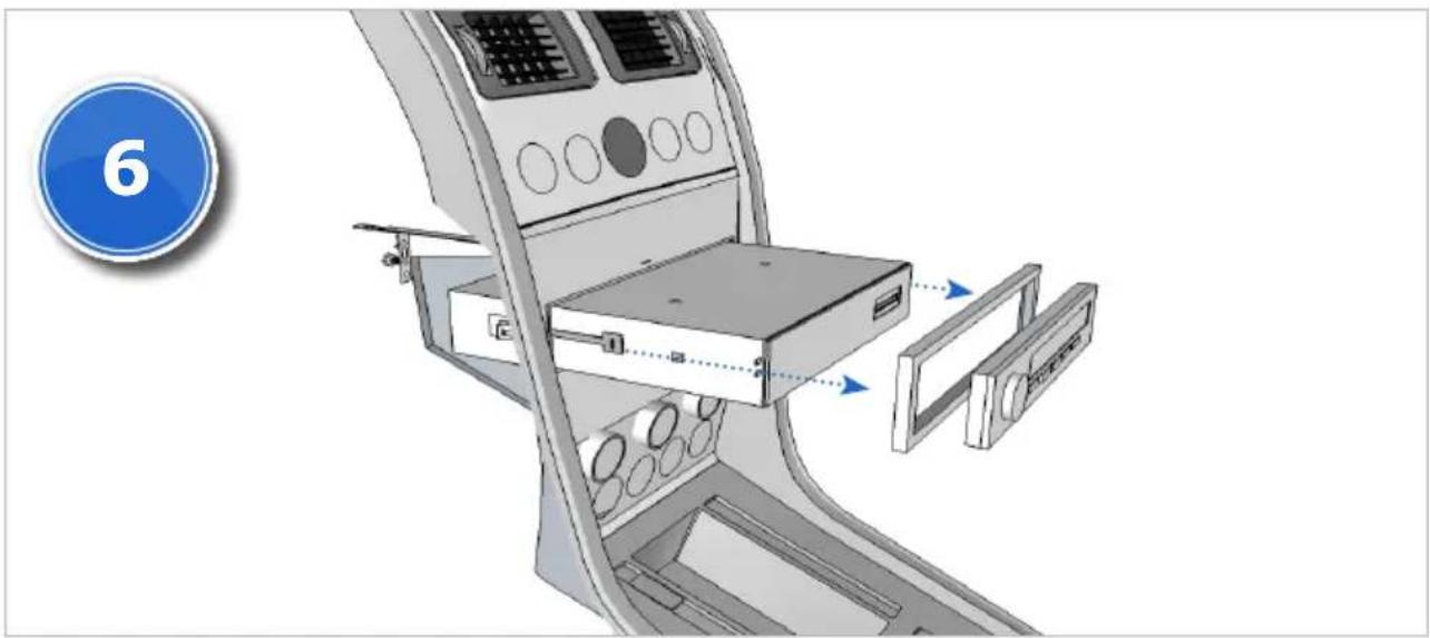 Xomax XM-VRSUN729 V2 - Autoradio lösen - 1