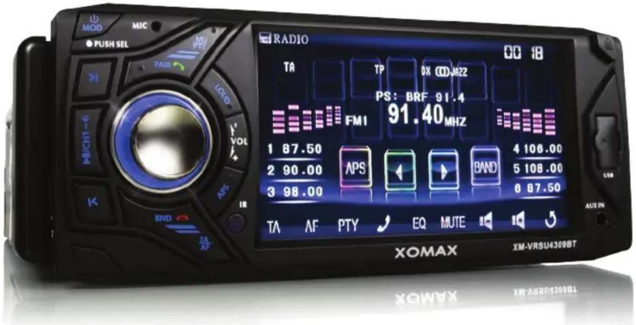 Xomax XM-VRSU4309BT V2 - XM-VRSU4309BT - 1