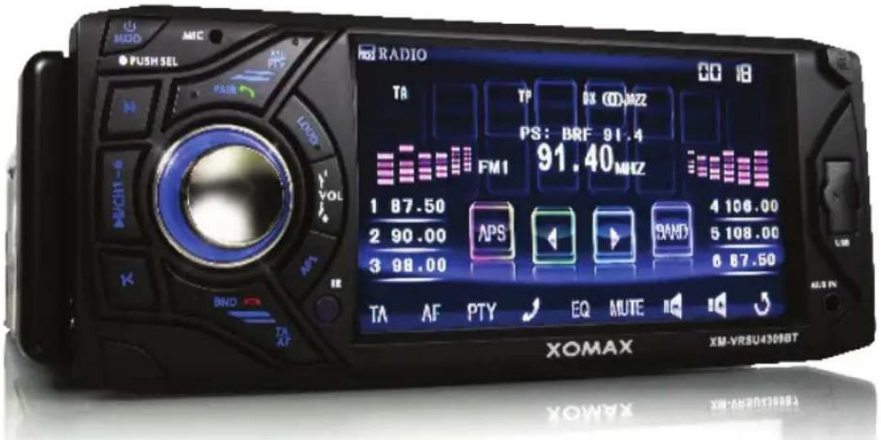 Xomax XM-VRSU4309BT V1 - XM-VRSU4309BT - 1