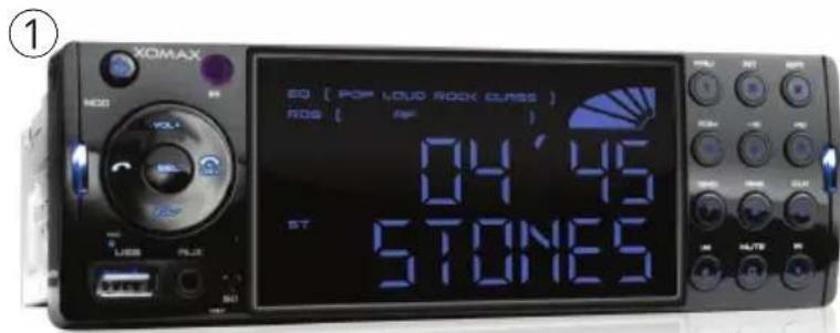 Xomax XM-VRSU413BT - Packungsinhalt - 1