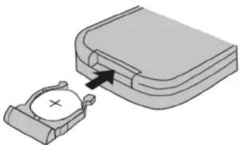 Xomax XM-VRSU311BT - So wird die Batterie gewechselt: - 3