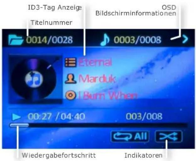 Xomax XM-VRSU311BT - Musik Wiedergabe Display - 1