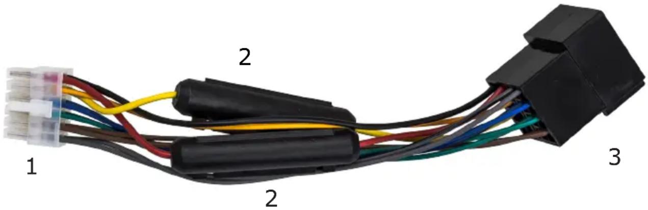 Xomax XM-RSU252BT V2 - ISO-Kabel - 1