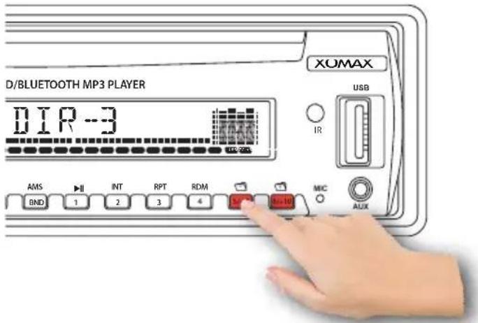 Xomax XM-RSU249BT-R - Ordner wechseln - 1