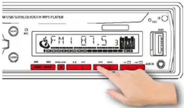 Xomax XM-RSU249BT-R - Sender speichern - 1