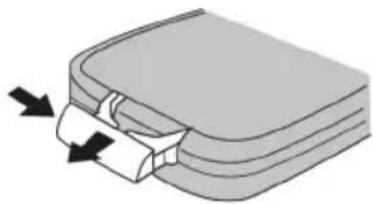 Xomax XM-RSU249BT-R - So wird die Batterie gewechselt: - 1
