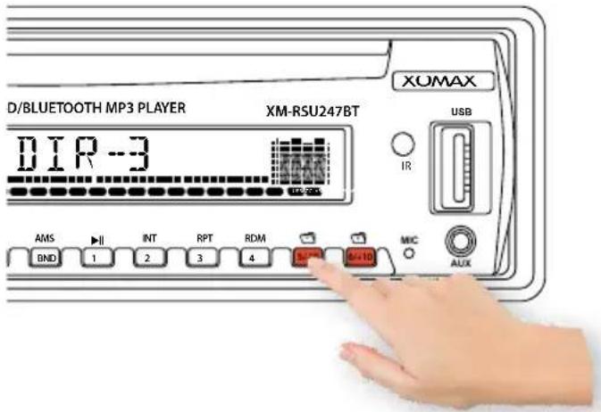 Xomax XM-RSU247BT - Ordner wechseln - 1