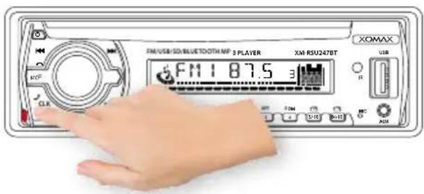 Xomax XM-RSU247BT - Bedienteil abnehmen - 1