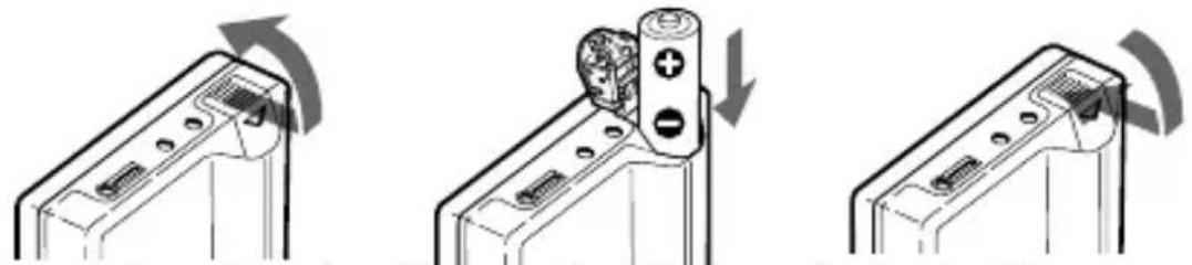 SONY MZ-G750PC - Inserire la batteria ricaricabile. - 1
