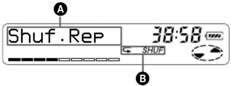 A Shuf. Rep 38:58 ← SHUF B