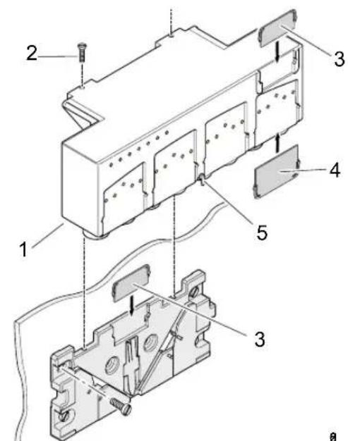 Phoenix IBS RL 24 DIO 8/8/8-T - Mounting the Electronics Module - 1