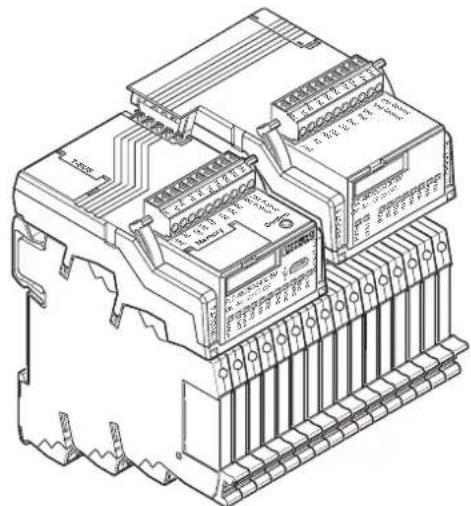 Phoenix PLC-V8C/PT-24DC/EM - Mounting extension modules - 2