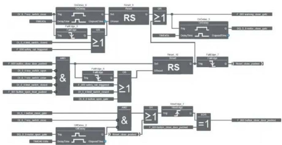Phoenix PLC-V8C/PT-24DC/EM - LOGIC+ program - 2