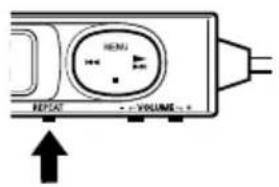 KENWOOD DPC-X637 - Die REPEAT-Taste an dem Punkt drücken, an dem die Wiederholung enden soll. - 1