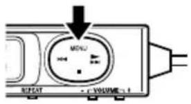 KENWOOD DPC-X537 - Pulse la tecla MENU para seleccionar "◀◀◀ - 1
