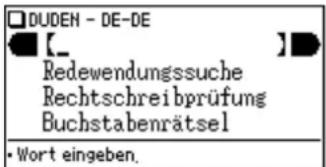SHARP PW-E510 - Looking up a word by Filter search - 1