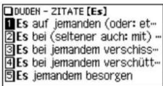 SHARP PW-E510 - Searching quotations and idioms - 3