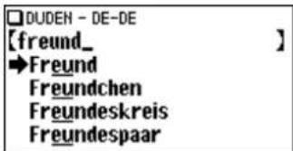 □DUDEN - DE-DE [freund_ ] →Freund Freundchen Freundeskreis Freundespaar