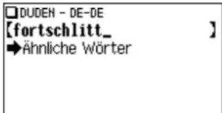 □DUDEN - DE-DE 【fortschlitt_ 】 →Ähnliche Wörter