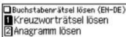 SHARP PW-E430 - Crossword solver (Kreuzworträtsel lösen) - 6