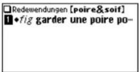 SHARP PW-E410 - Redewendungssuche - 3