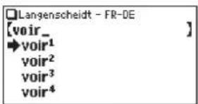 voir¹ [vwaR] <→ voir> v/t 1. (apercevoir) sehen; erblicken; zu Gesicht bekommen; ansichtig werden (+gén); •voir un accident einen
