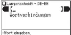 Langenscheidt - DE-EN [_ Wortverbindungen •Wort eingeben.