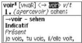SHARP PW-E420 - Die Konjugation der französischen Verben - 2
