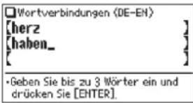 Wortverbindungen (DE-EN) [herz] [haben_] [ ]